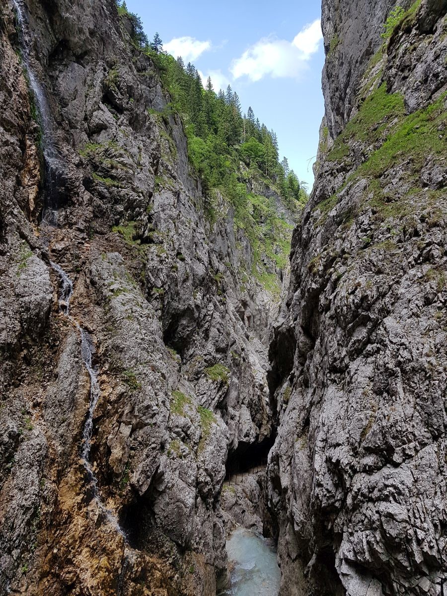 Immer wieder beeindruckend, was das Wasser hier geschaffen hat (und weiterhin tut).