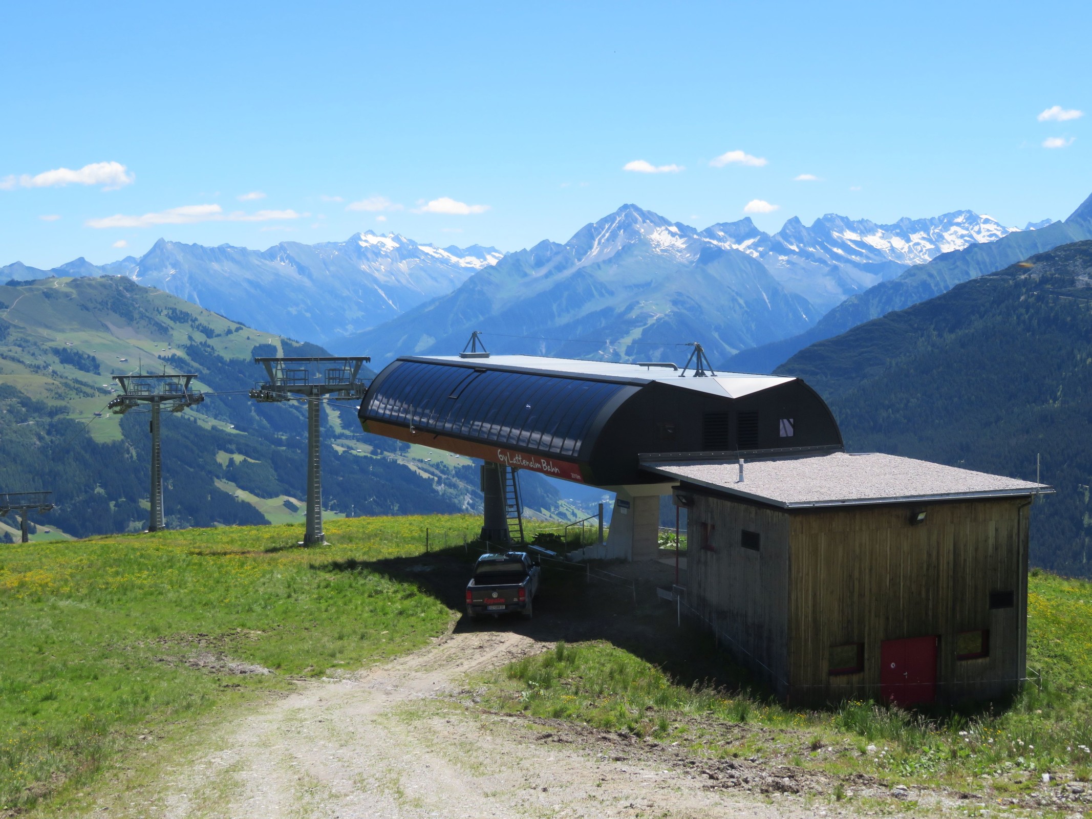 Bergstation des 6er Lattenalm.