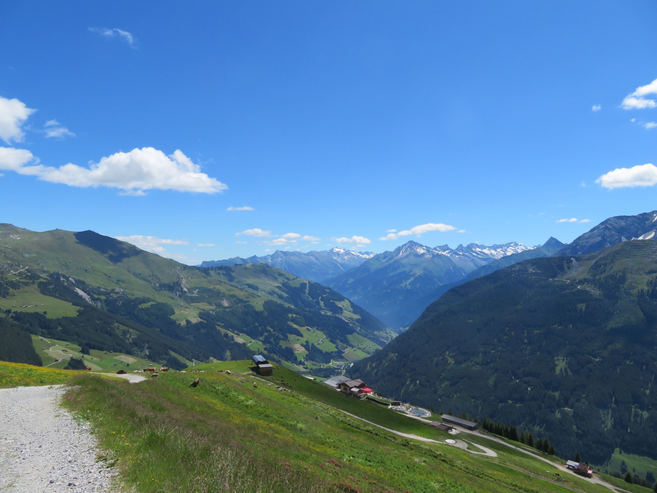 Und nochmal der Blick ins vordere Tuxertal.