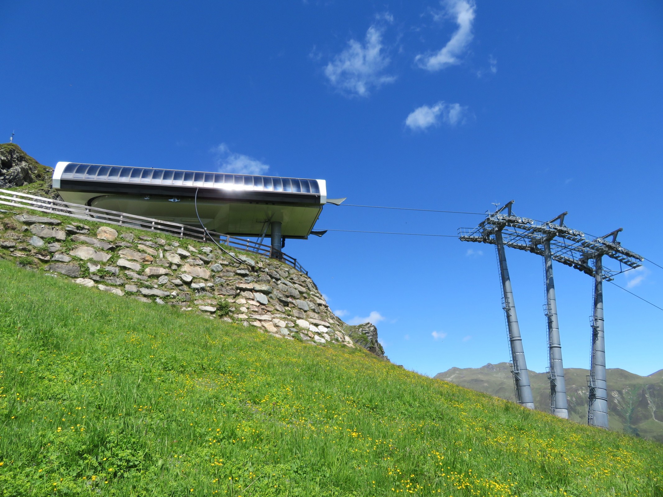 Bergstation des 6er Eggalm Nord.