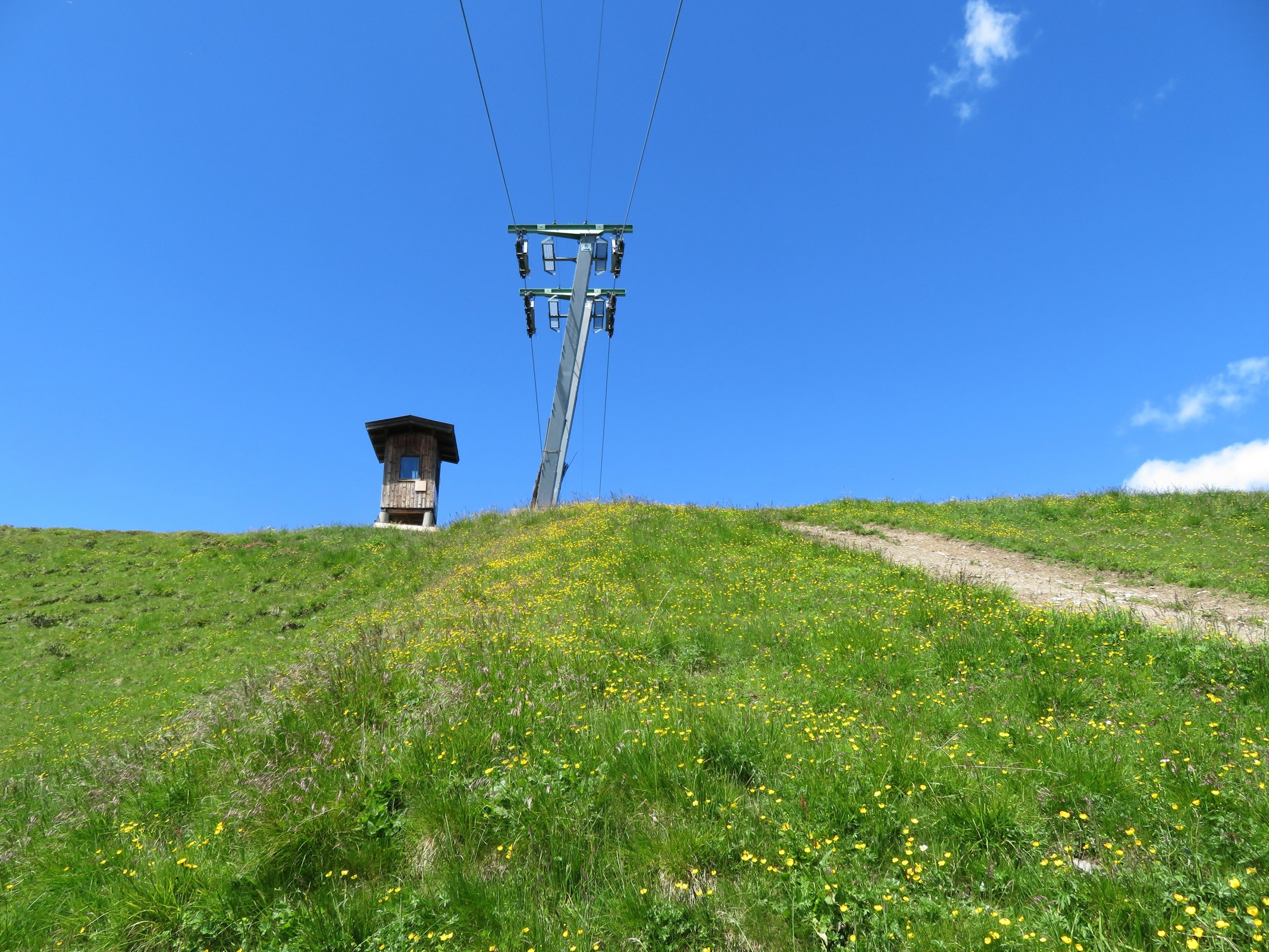 Bergstation des Beilspitzliftes.