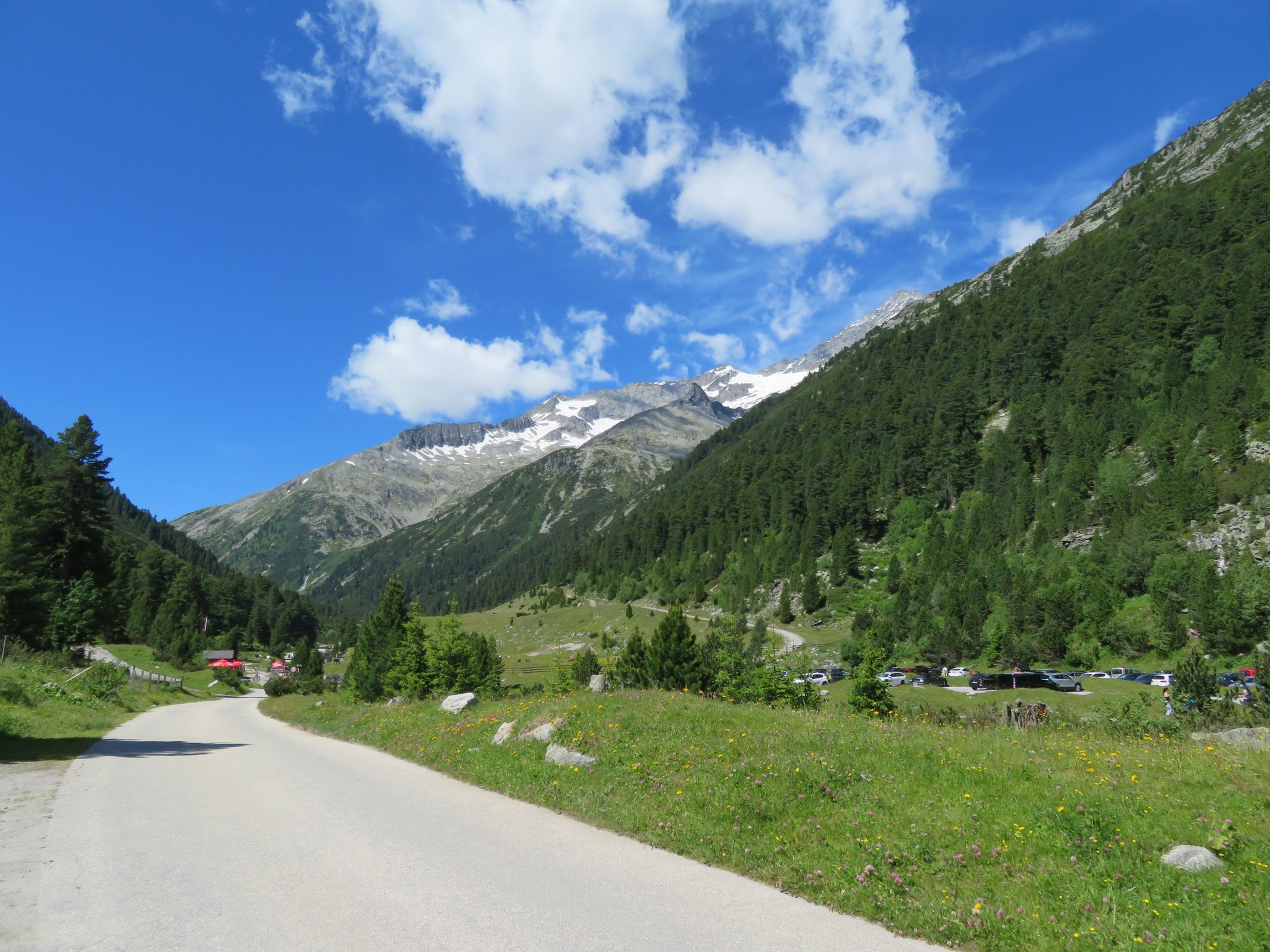 Blick in den Zamser Grund hinein nochmal.