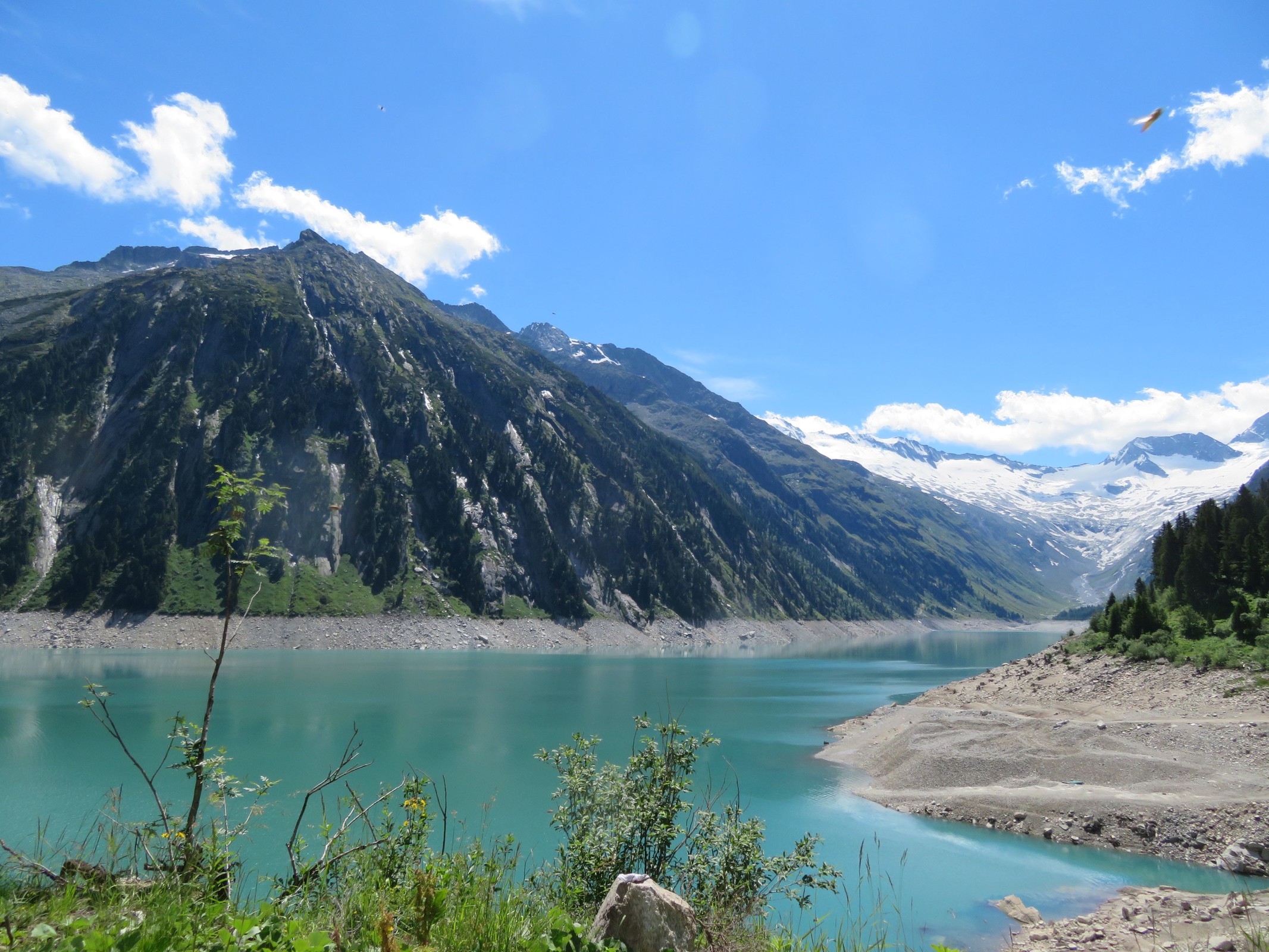 Generell geben so Hochgebirgsstauseen immer wieder tolle Motive ab :-).
