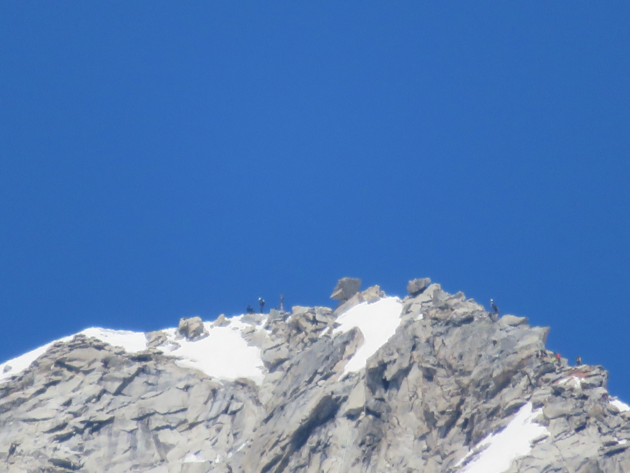 Da müsst Ihr mir jetzt weiterhelfen. Ist das die Gefrorene Wandspitze?