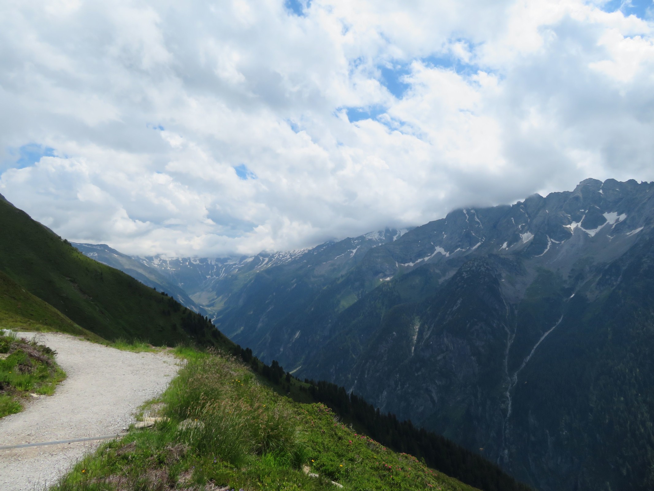 Hier schauen wir ins Stilluptal.