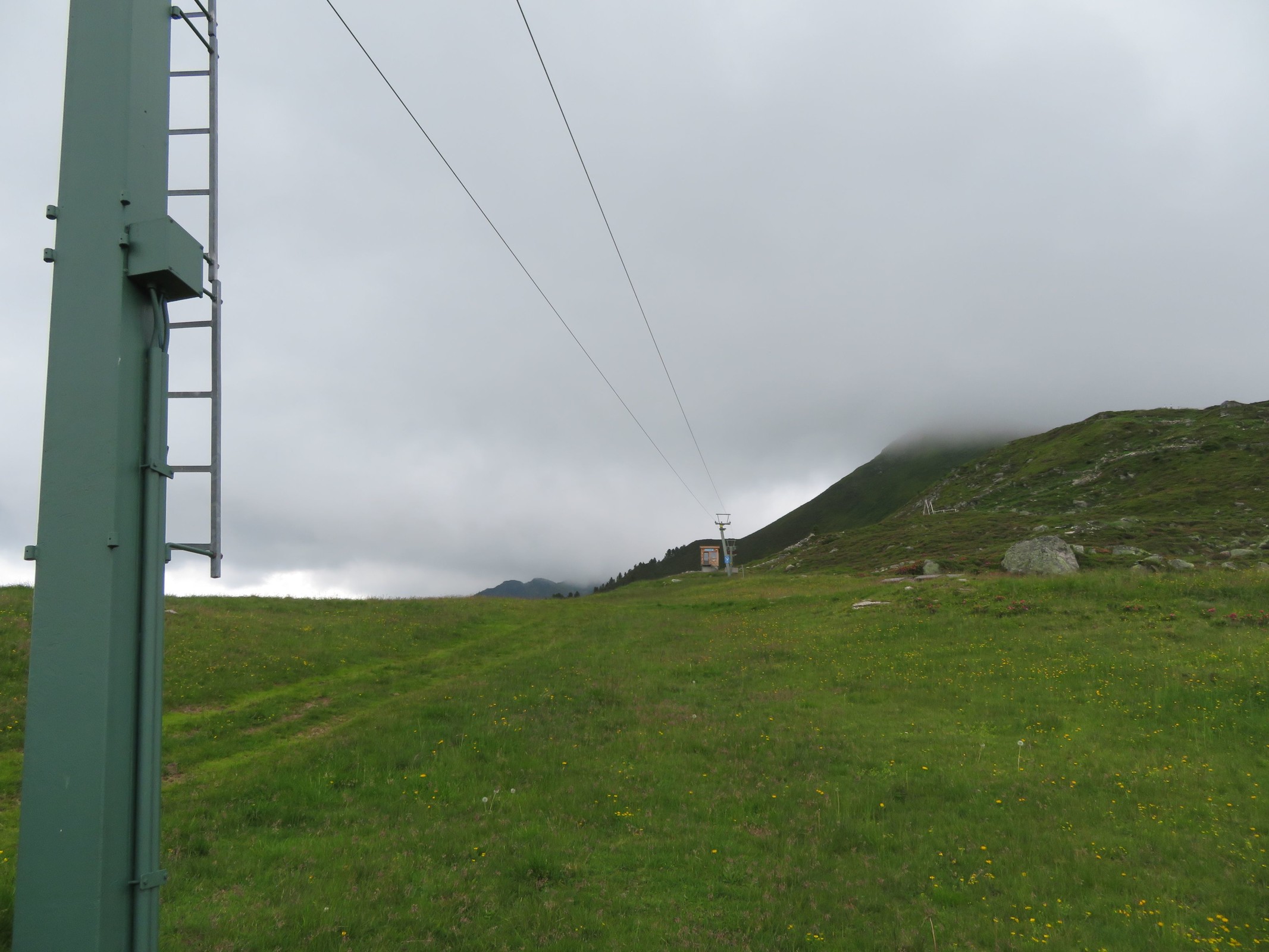 Übungslift auf dem Ahornplateau.