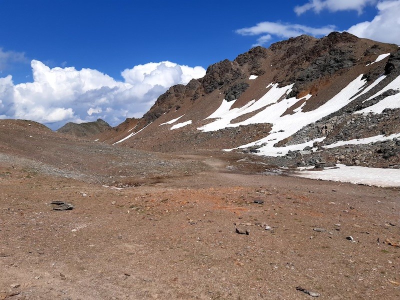 In diesem Talboden verläuft die Piste 21.