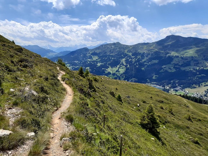 Traverse Richtung Scharmoin