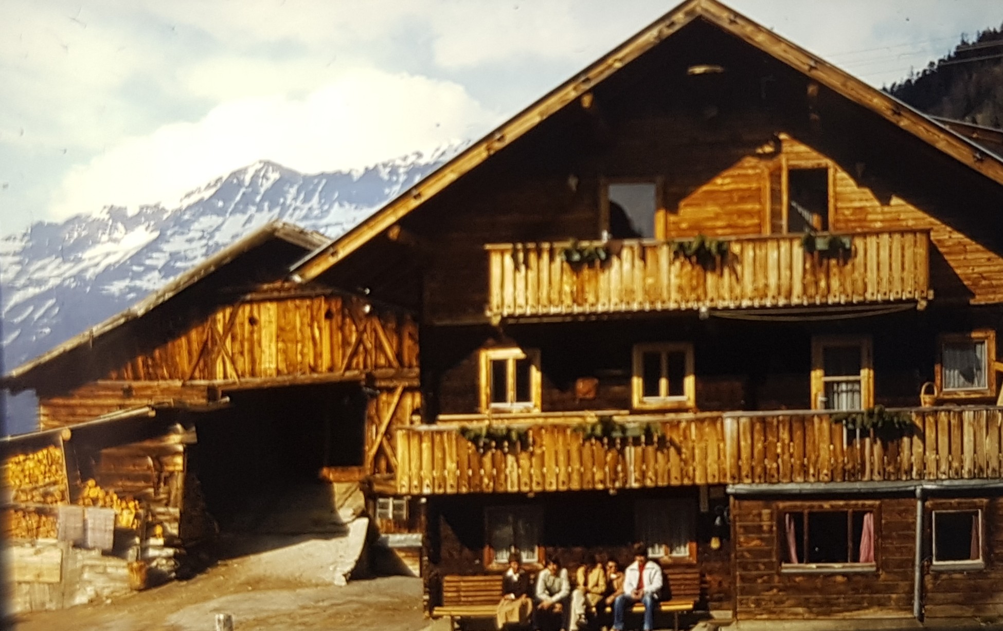 Ein altes Bauernhaus