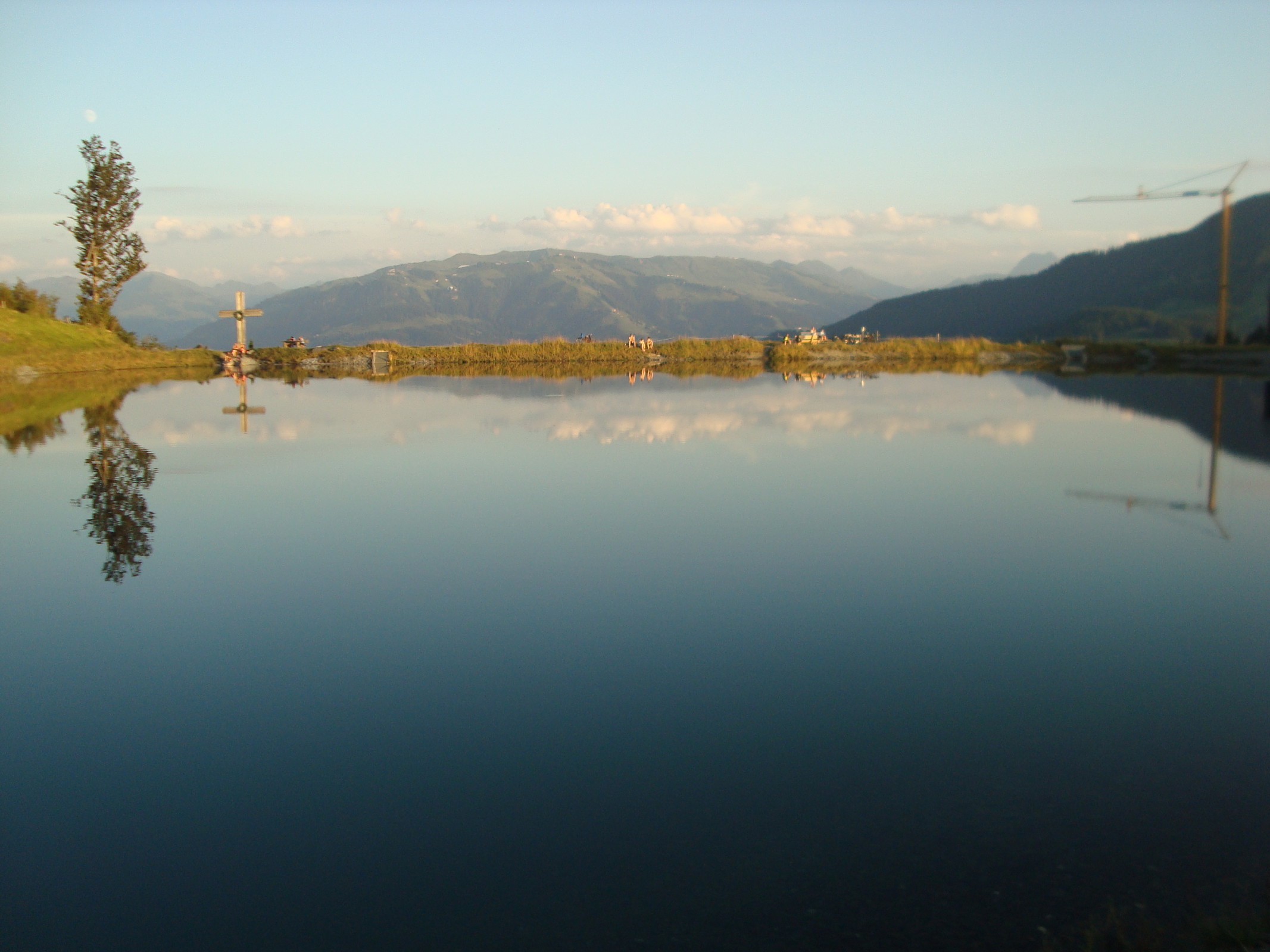 Baustellenlage südlich des Sees