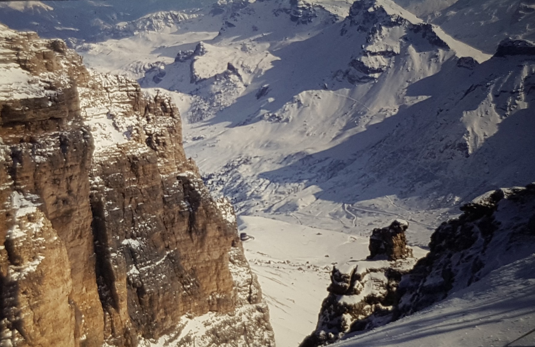 Markante Felswände, die auch Teil des Sella-Massivs sind
