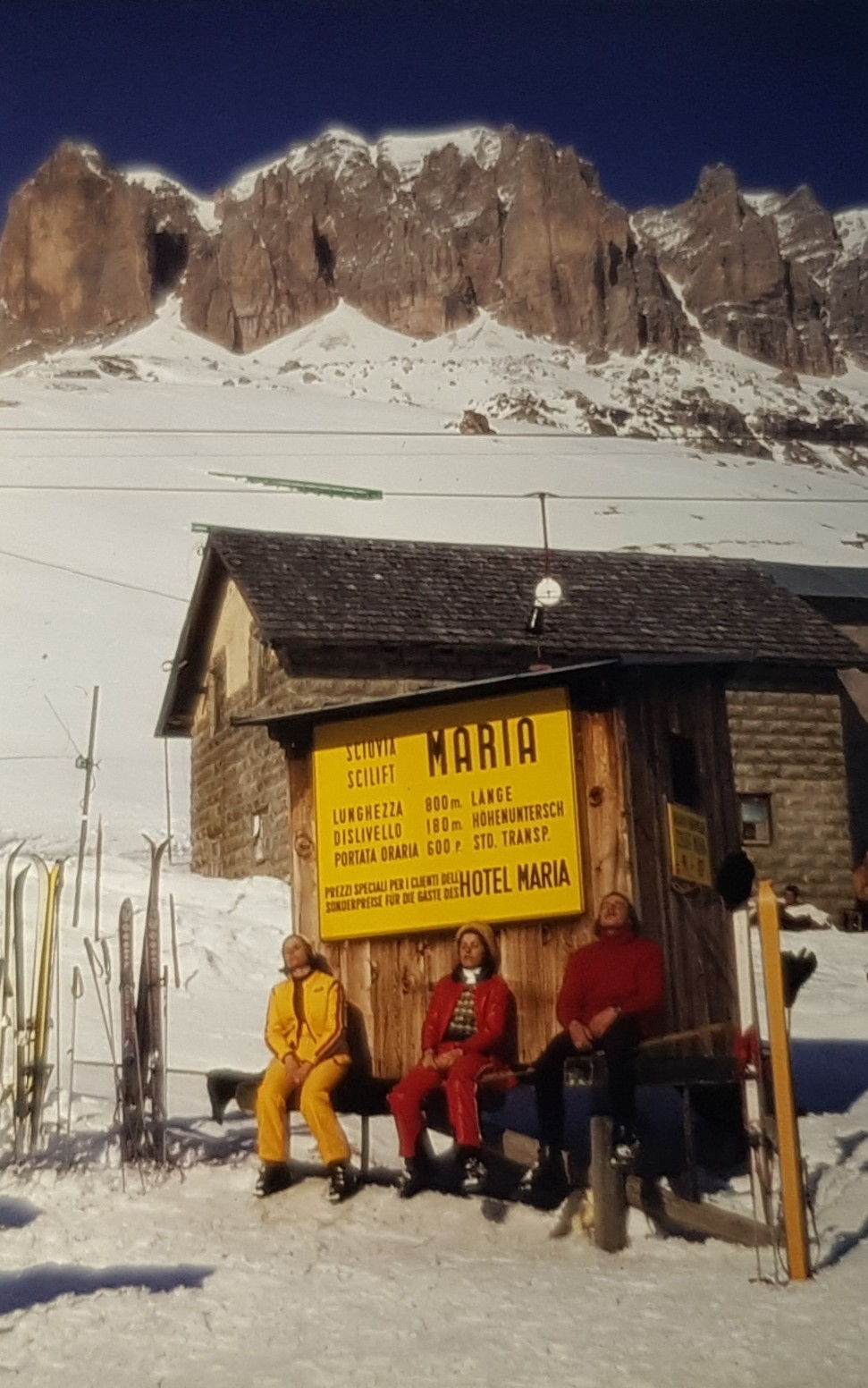 Liftdaten :D Mit 600 p/h nicht gerade der kapazitätsstärkste Lift