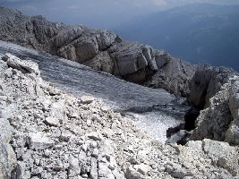 15 Min. oberhalb der Brotfallscharte