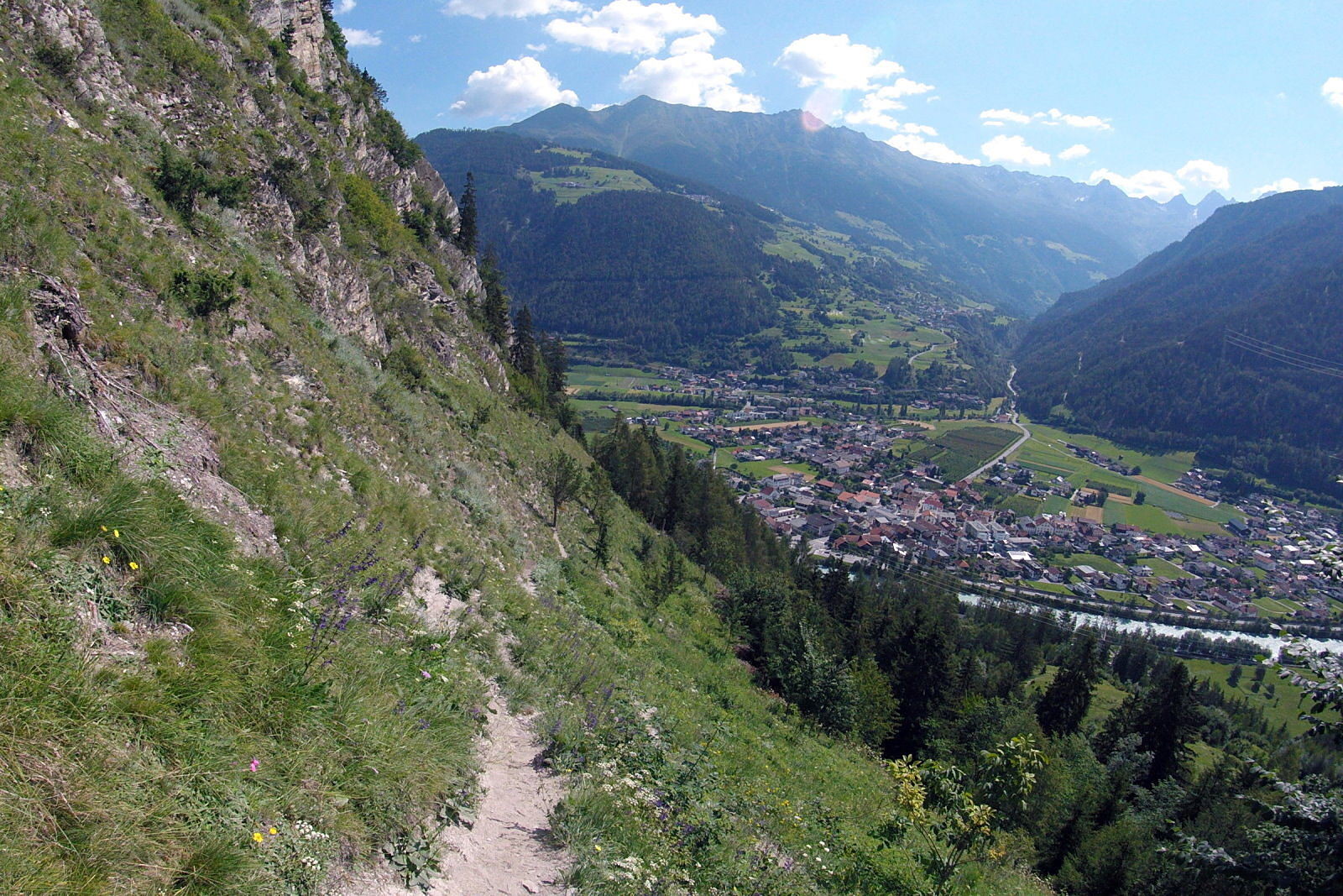 Der Zustieg ist eigentlich gefährlicher als die Steige!