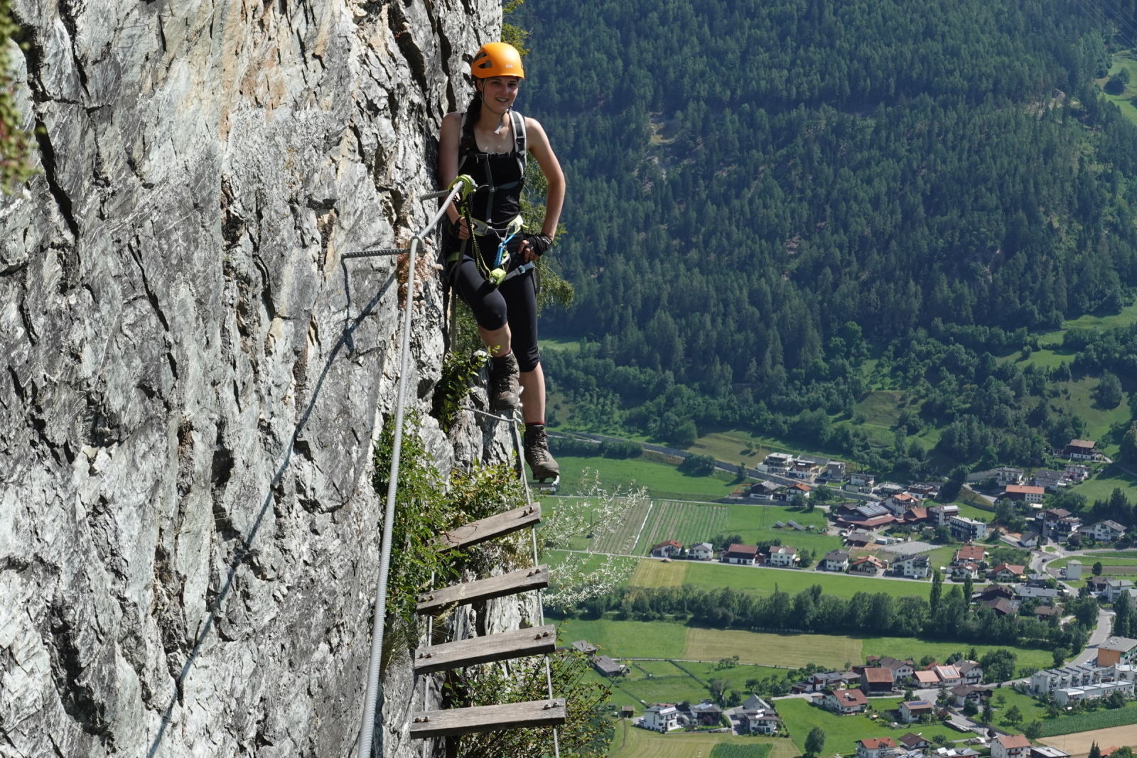Töchterlein freut sich auch