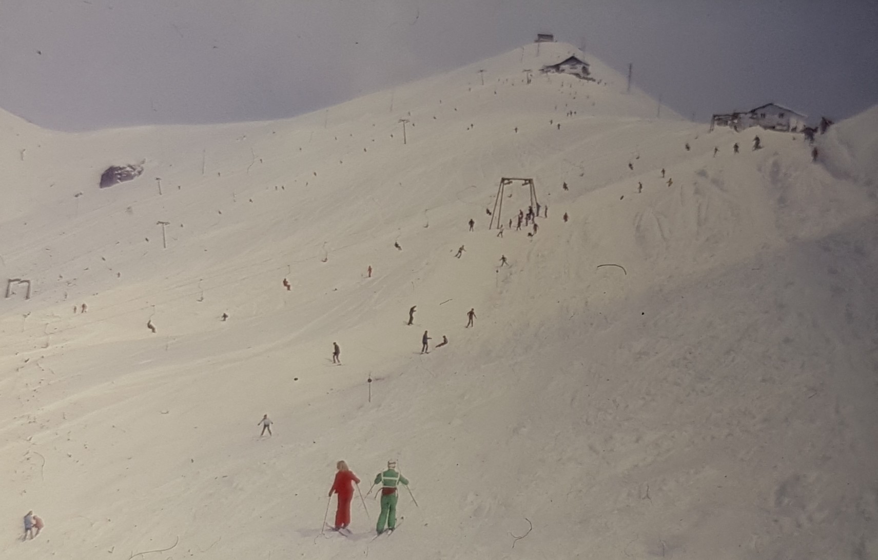 Blick auf den Sass Bece