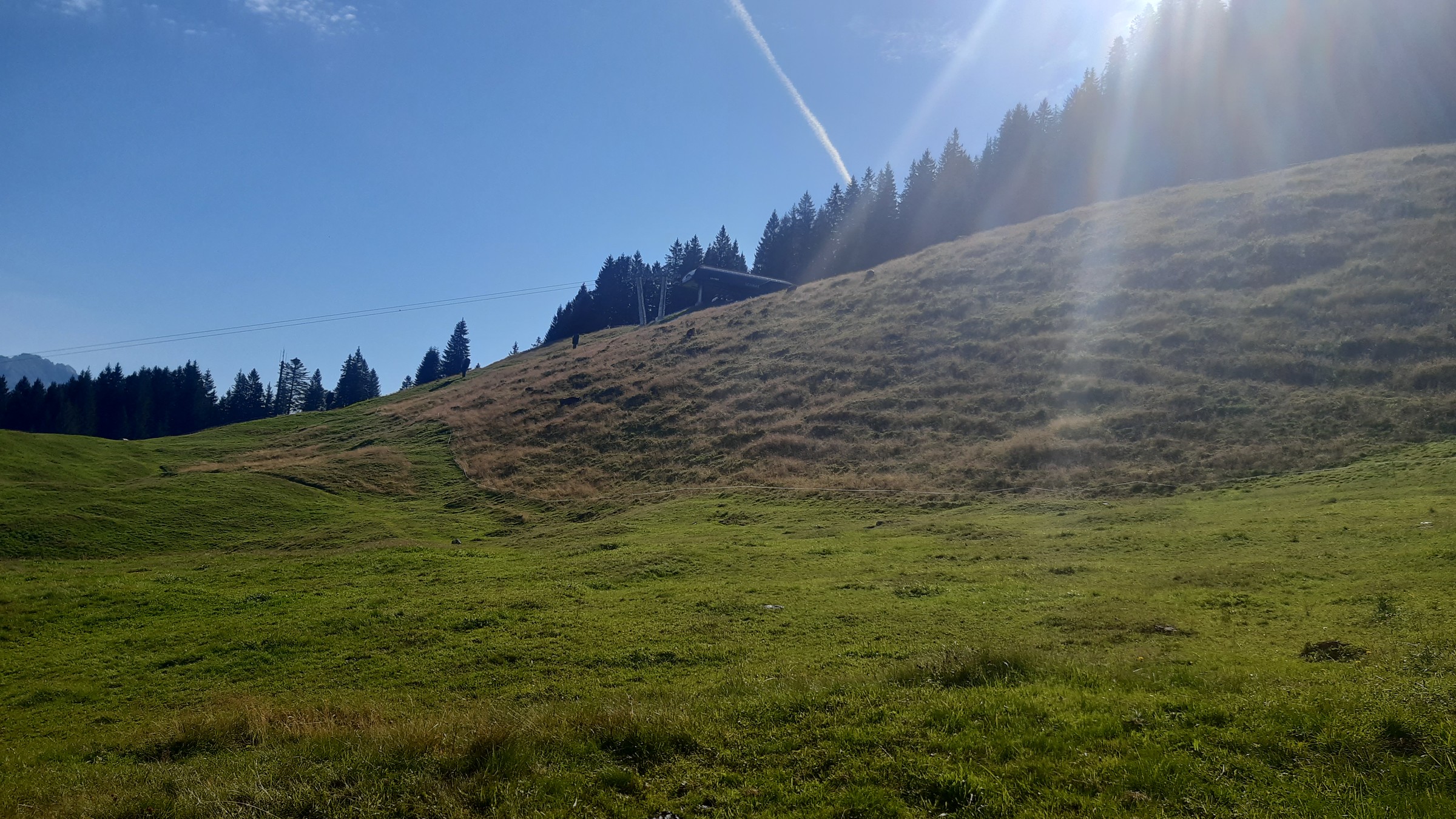 Bergstation neuer Schrattenwang Sessellift