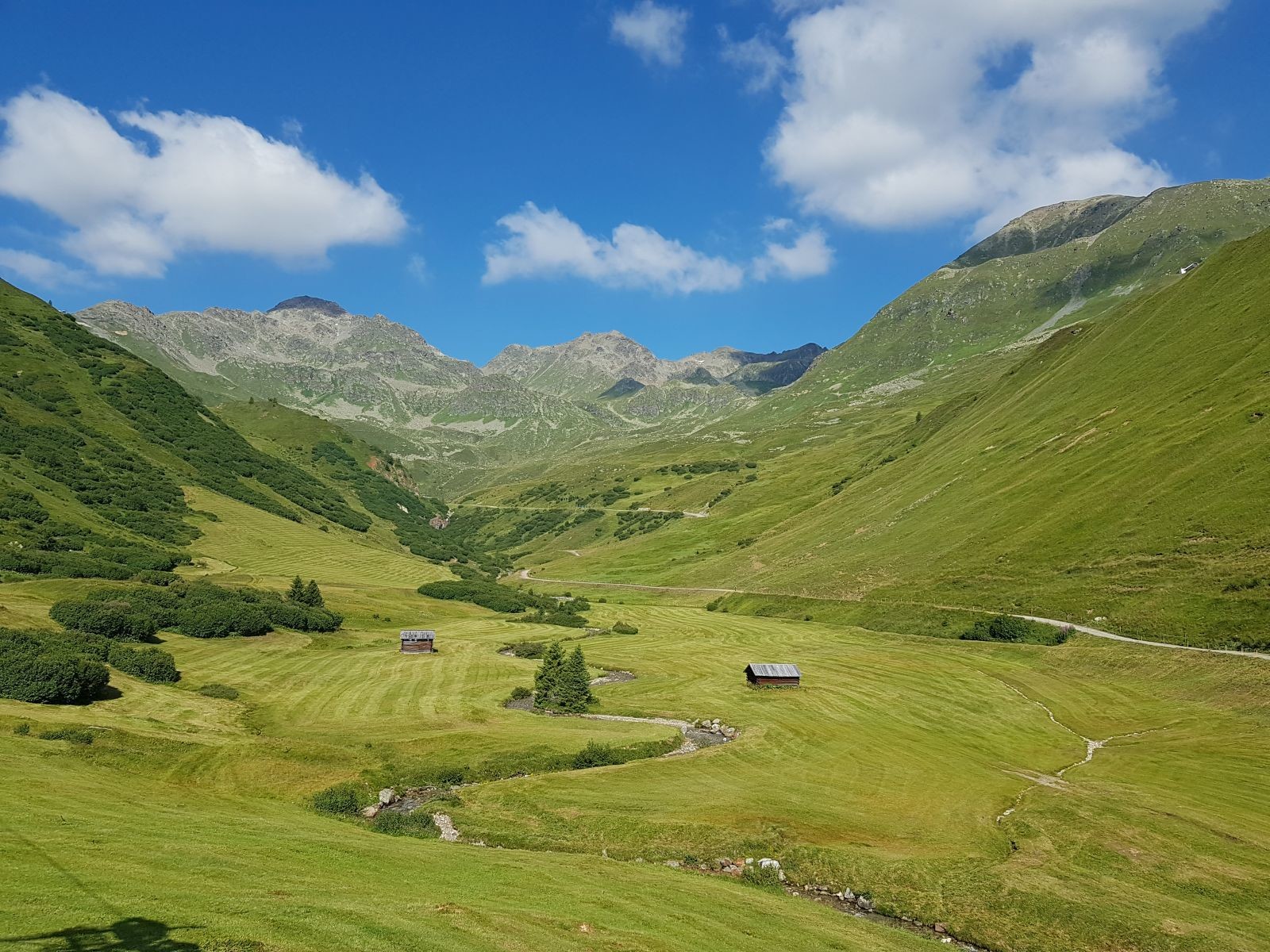 Blick zum Furgler und ins Laustal aus der Lazidbahn