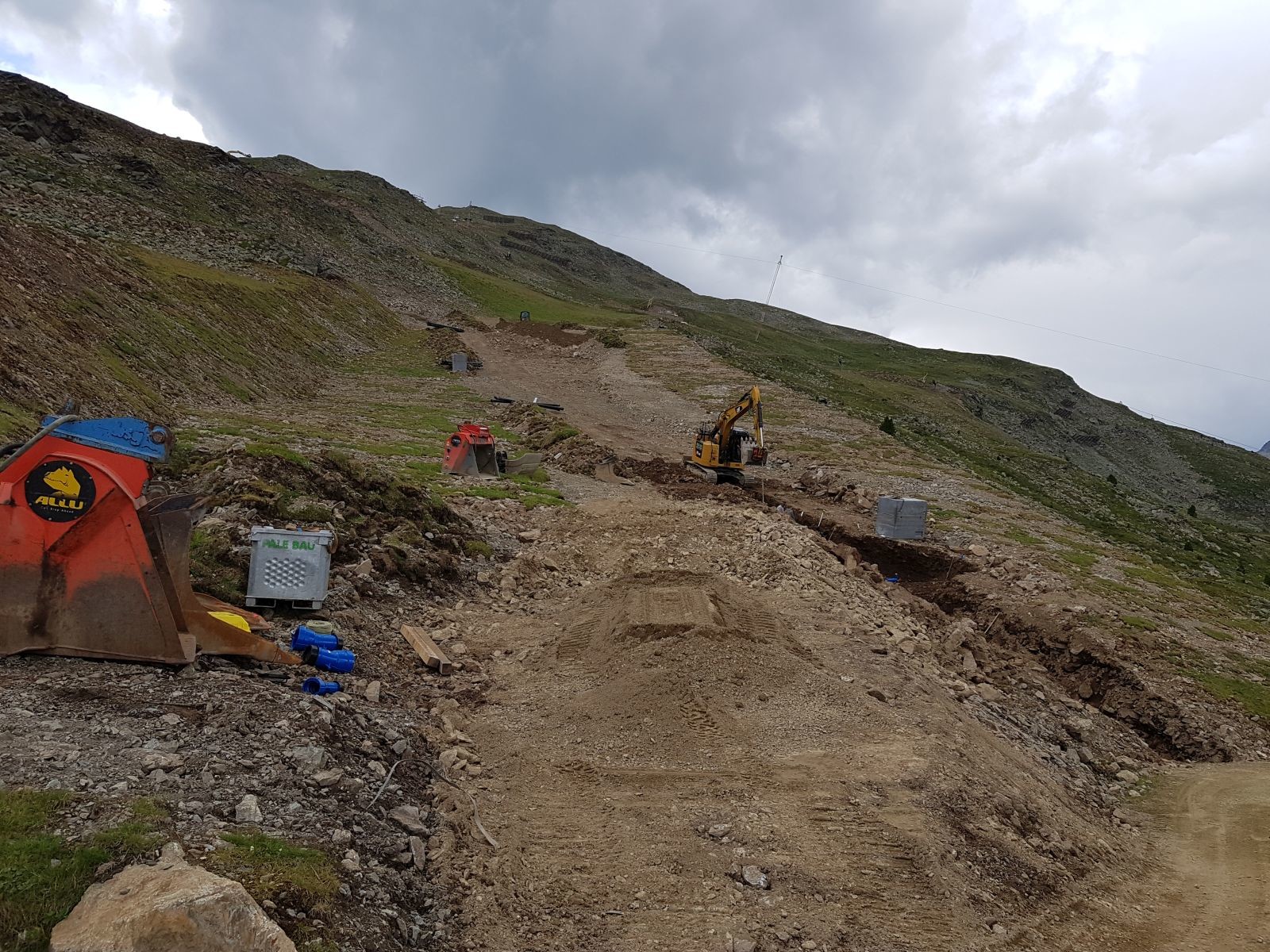 Modellierung Zwölferabfahrt weiter unten