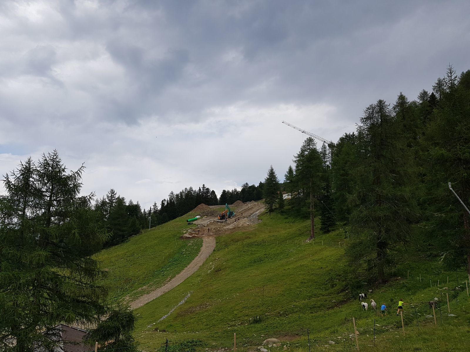 Blick auf die Talstation