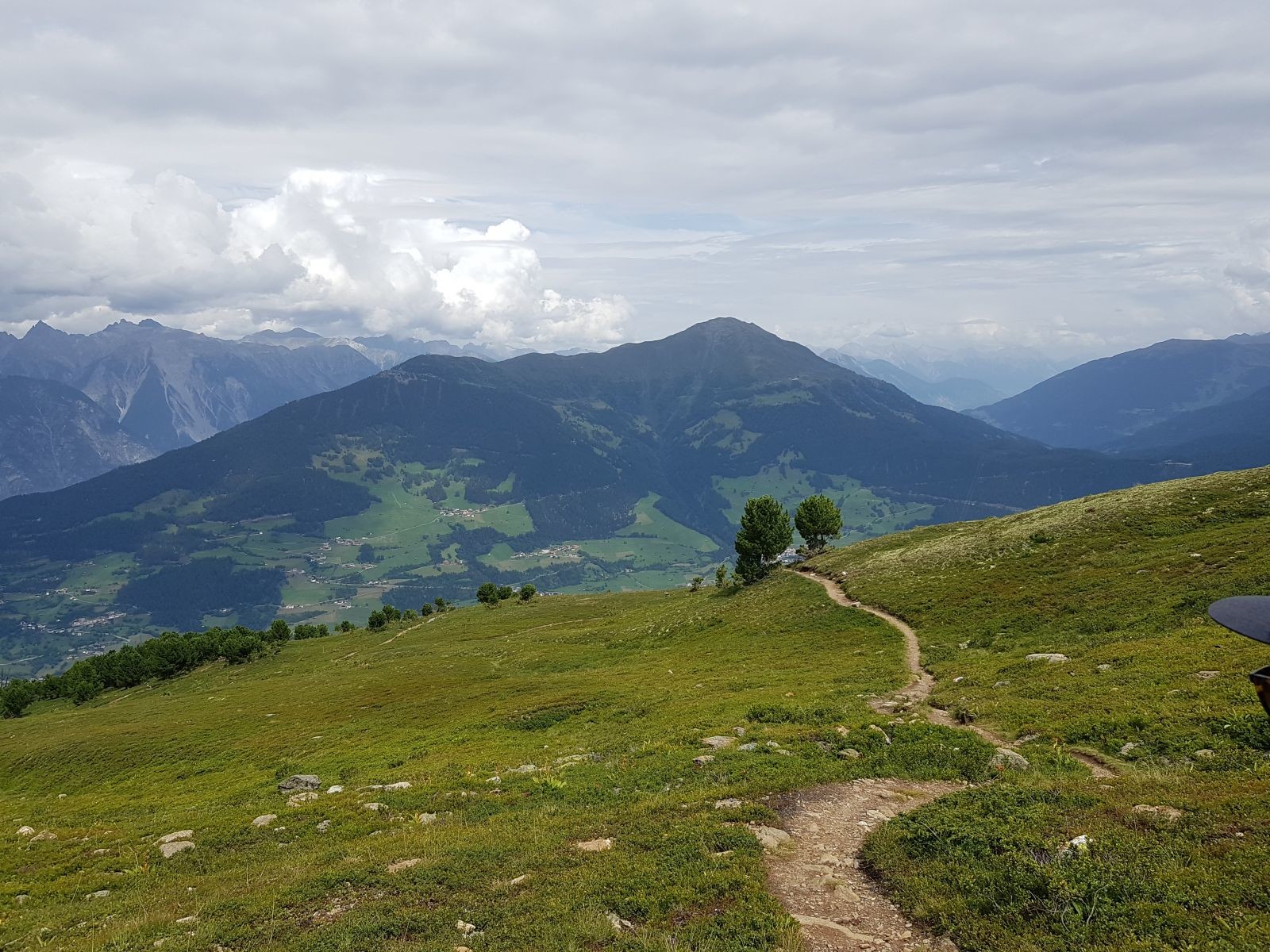 Rückblick auf Venet und Hochzeiger