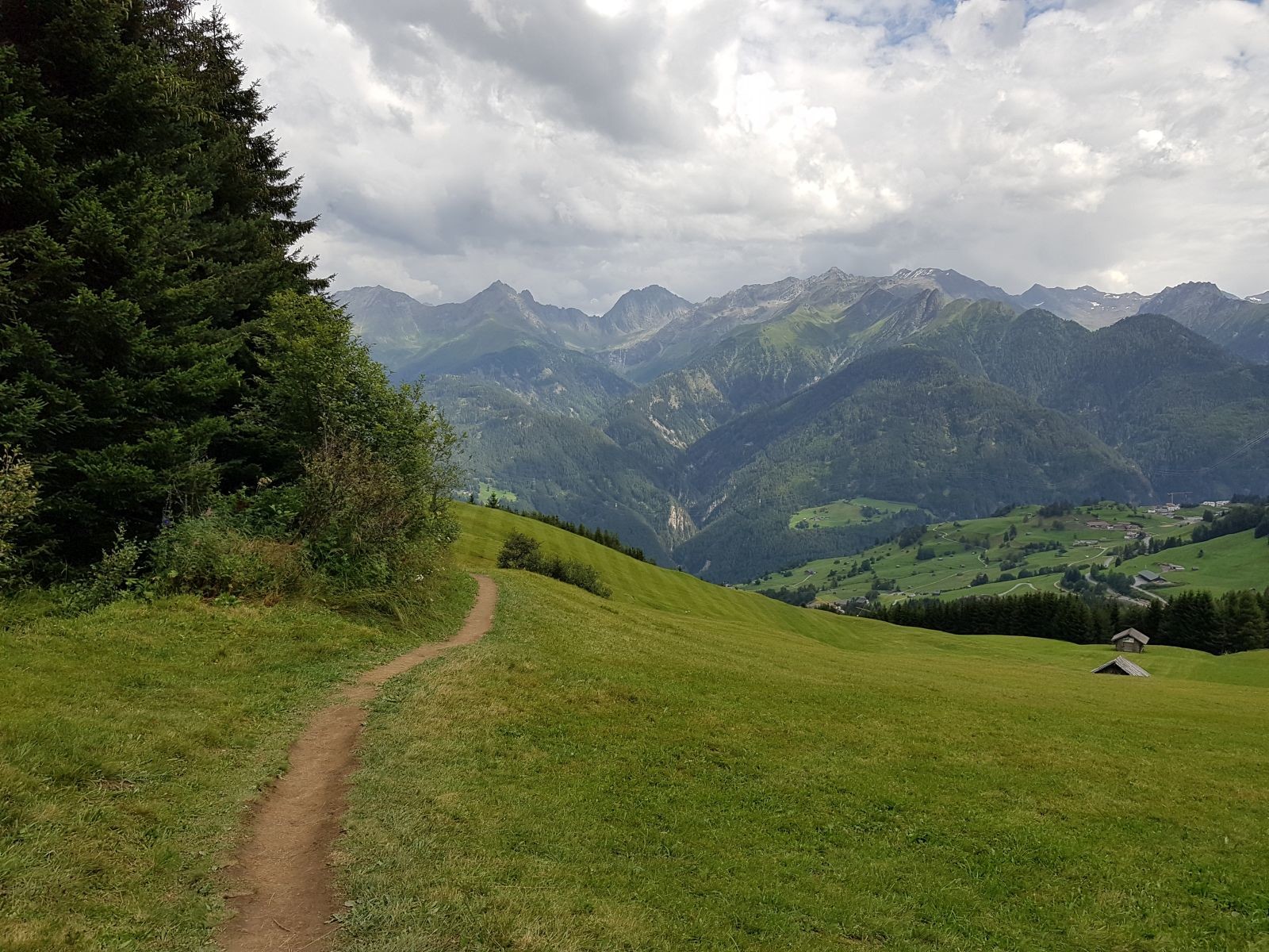 Und nun begingen wir den Weg, auf den ich mich schon lange gefreut habe!