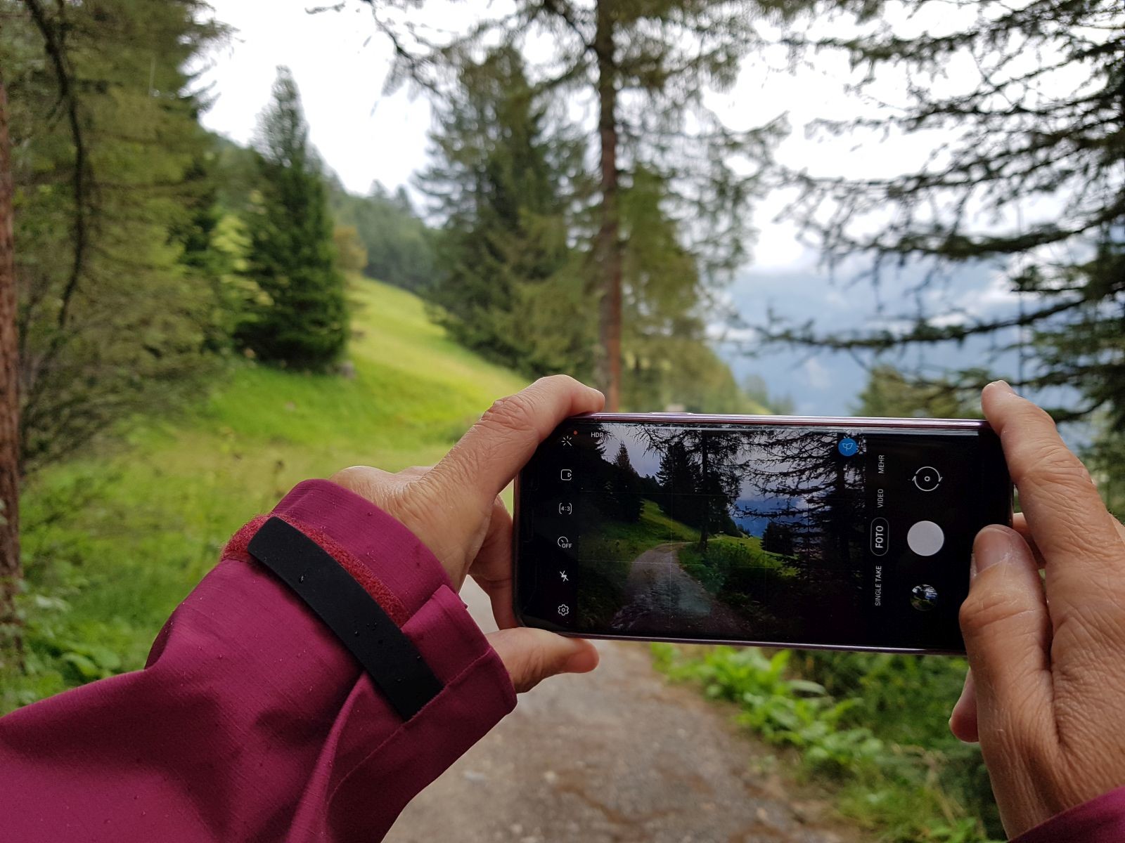 Auch vom weiteren Weg mussten wir Bilder schießen! ;-)