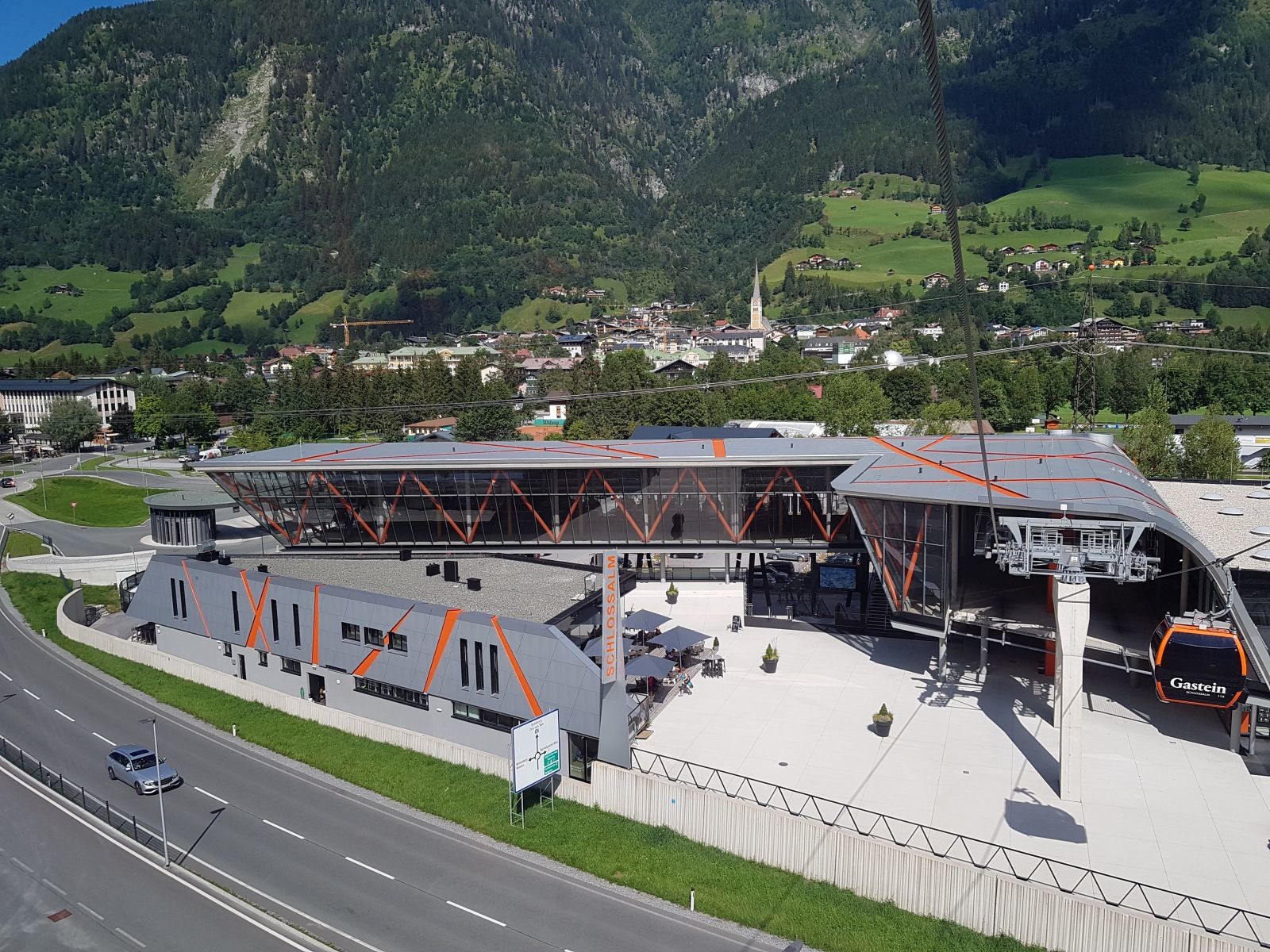 Ankunft an der, wie ich finde, schönen Talstation