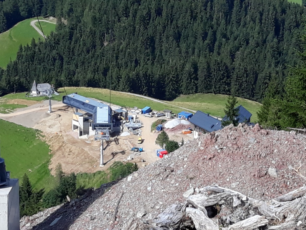 Mittelstation, Kraftalm