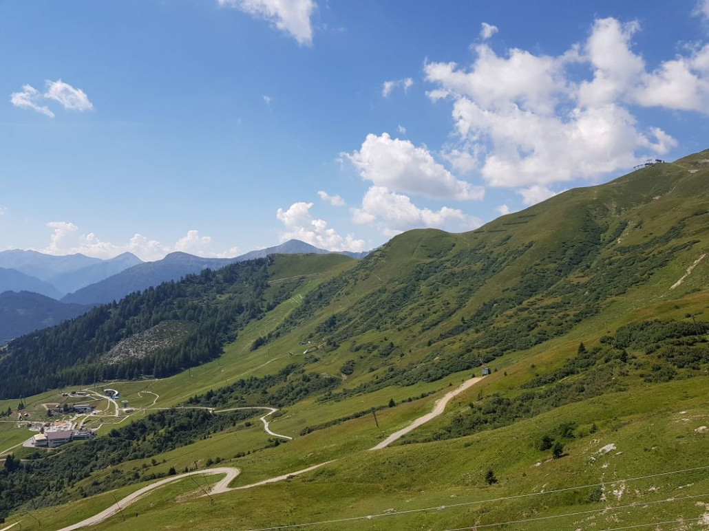 Die Sattelkopfabfahrten und die Fisser Gonde kommen zum Vorschein