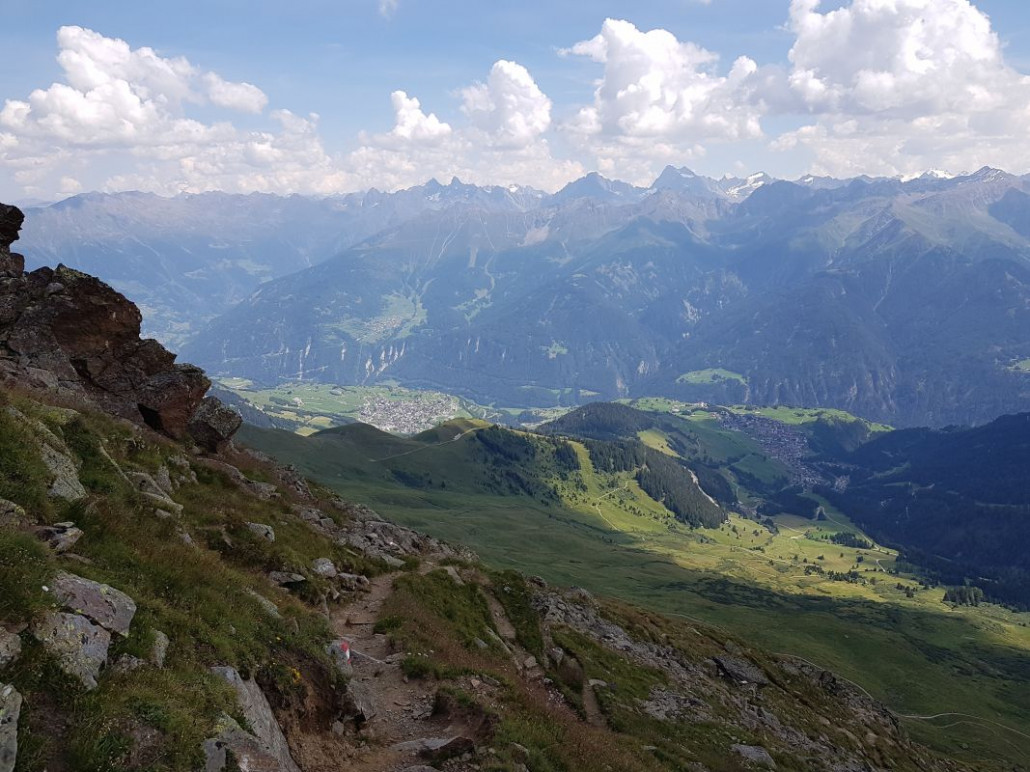 Da die Zeit ja leider drängte, konnten wir nicht mehr auf den Planskopf, sondern stiegen ab.