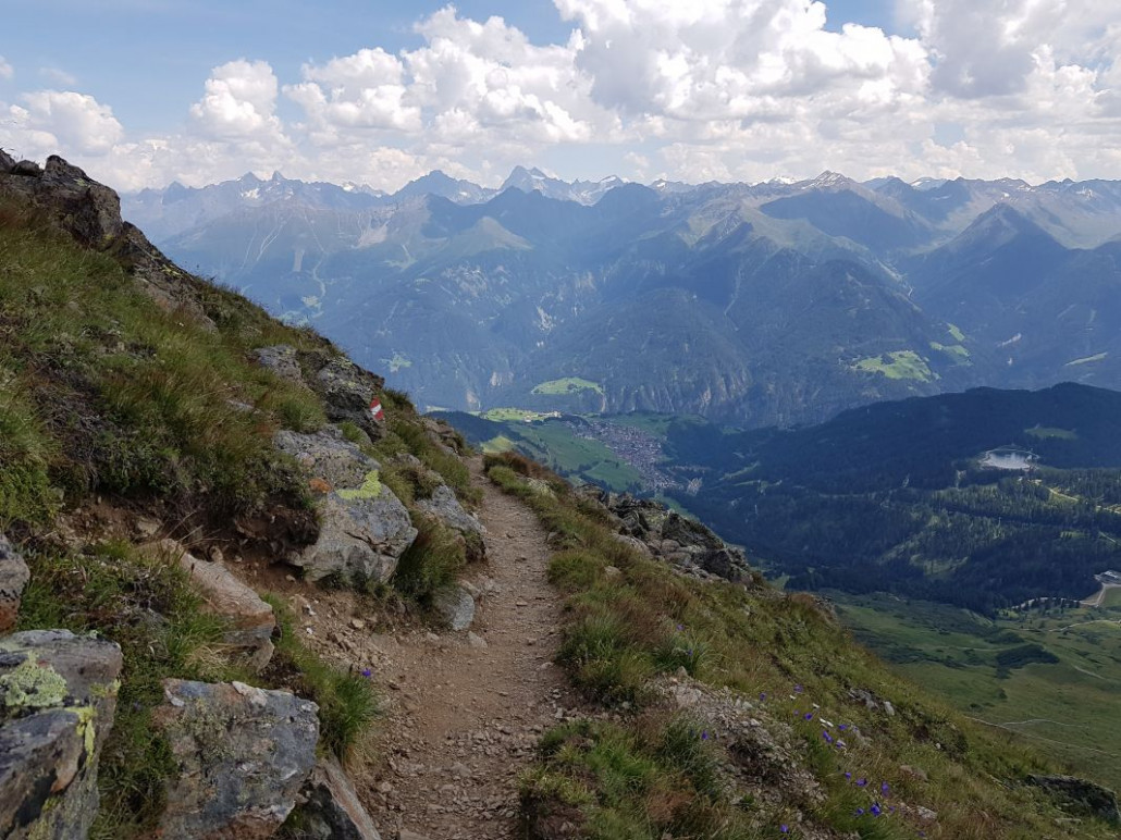Durch die unzähligen Kehren war der Weg meist gar nicht so steil.