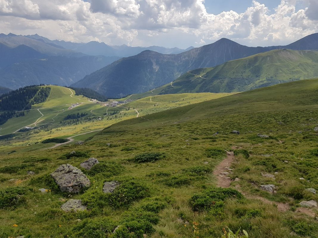 Nun flachte der Hang ab und sofort waren wieder mal Murmelis zu hören :-)