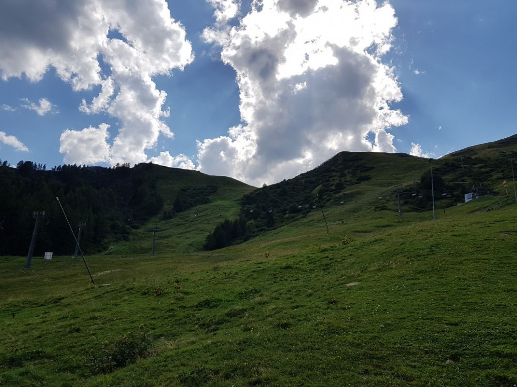 Blick auf Gonde und Gfall