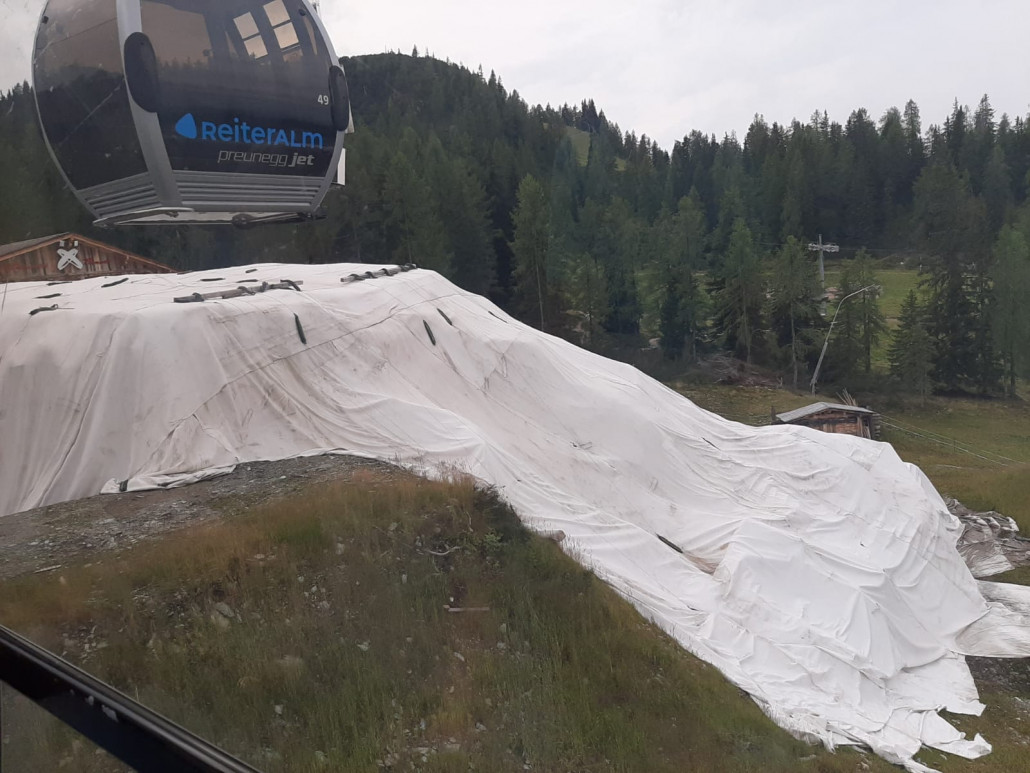 Depots auf der Reiteralm