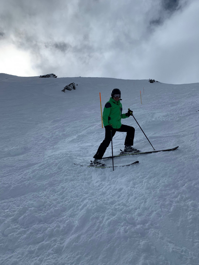 Piste Mont Gelé Tortin (für mich das erste Mal)