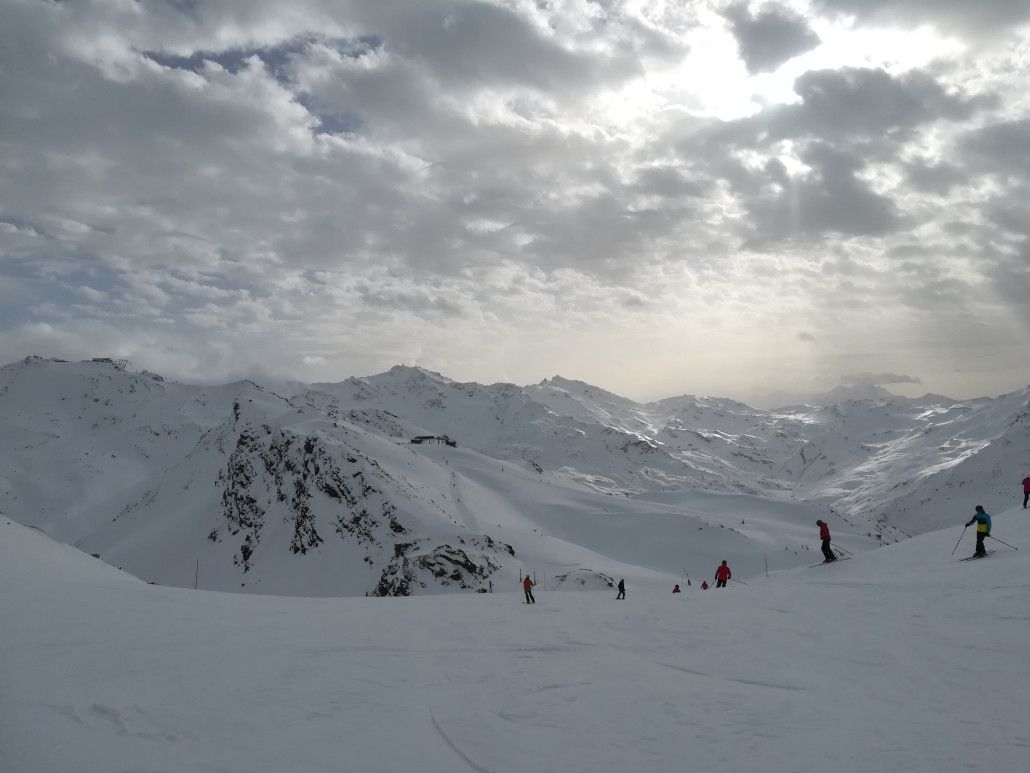 Überfahrt nach St. Martin. Die Wolken reißen tatsächlich etwas auf!