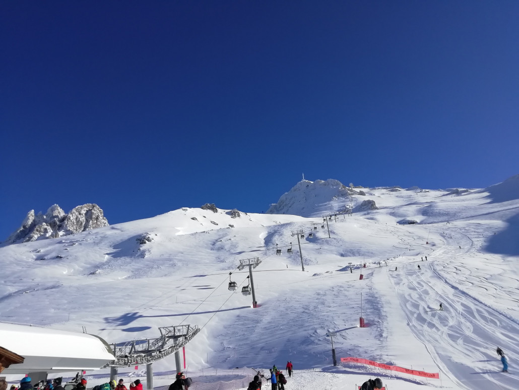 Hoch mit der Pas du Lac