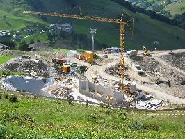 Speicherteich Gerstreit von oben