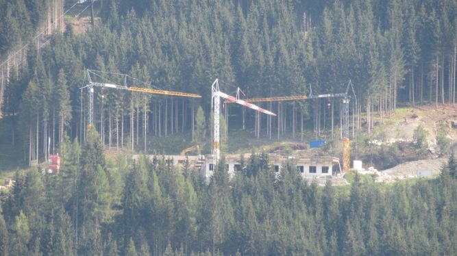 Baustelle Food Hall im Zoom