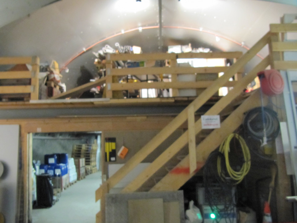 Umschlagplatz im Bahnhofsbereich