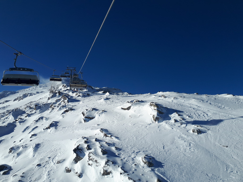 Ordentlich Wind auf der Trasse