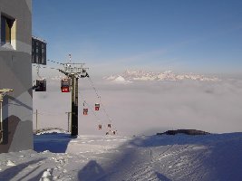 Strecke der 4EUB Schwarzwand in Zauchensee.
