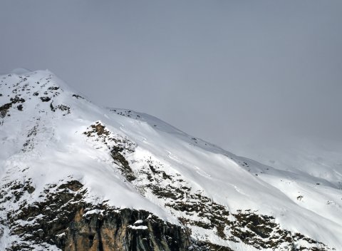 Sogar die Freerideroute X2 wurde befahren