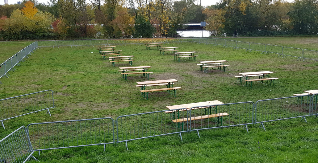 WPS kurz vor der Öffnung