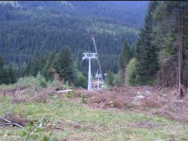 Strecke Richtung Tal