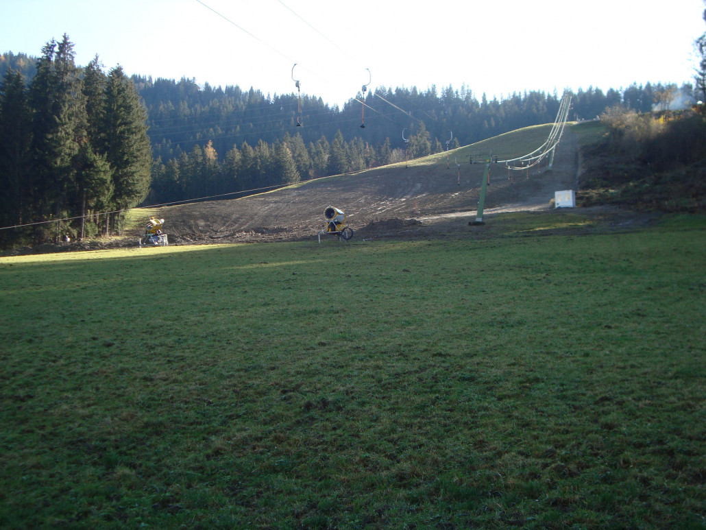 Vätterstättpiste von unten