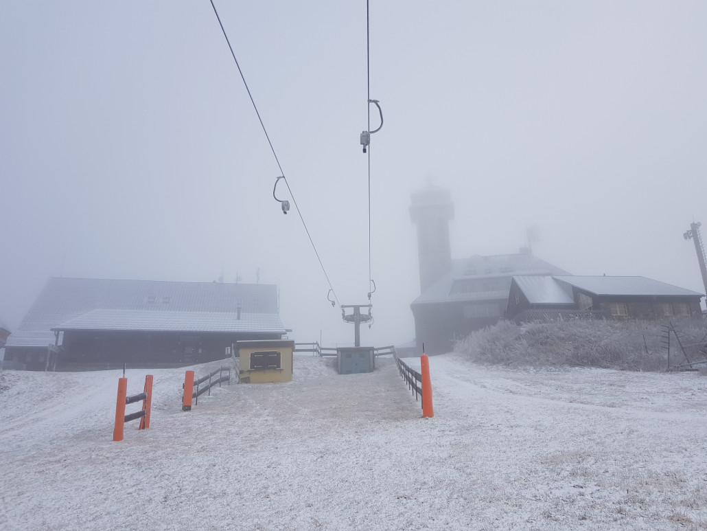 Bergstation SL 4 und Fichtelberghaus