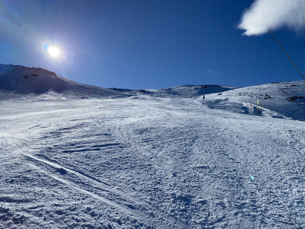 Garten: etwas knollig