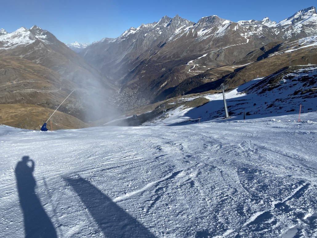 Garten: Blick nach unten